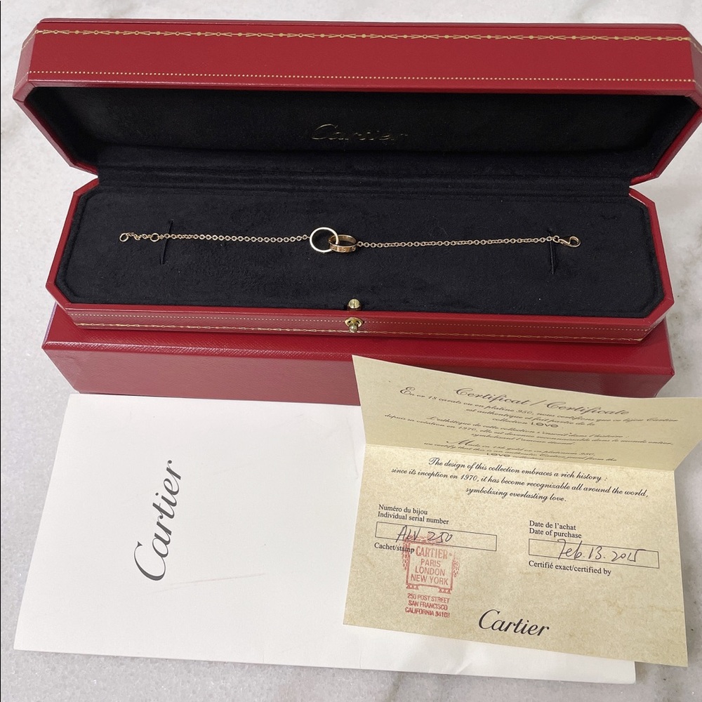 *SOLD* Cartier Love bracelet